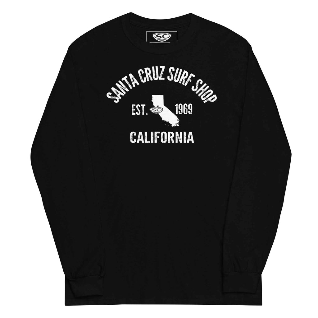 Santa Cruz Surf Long Sleeve Shirt - EST 1969 Men's Long Sleeve Shirt
