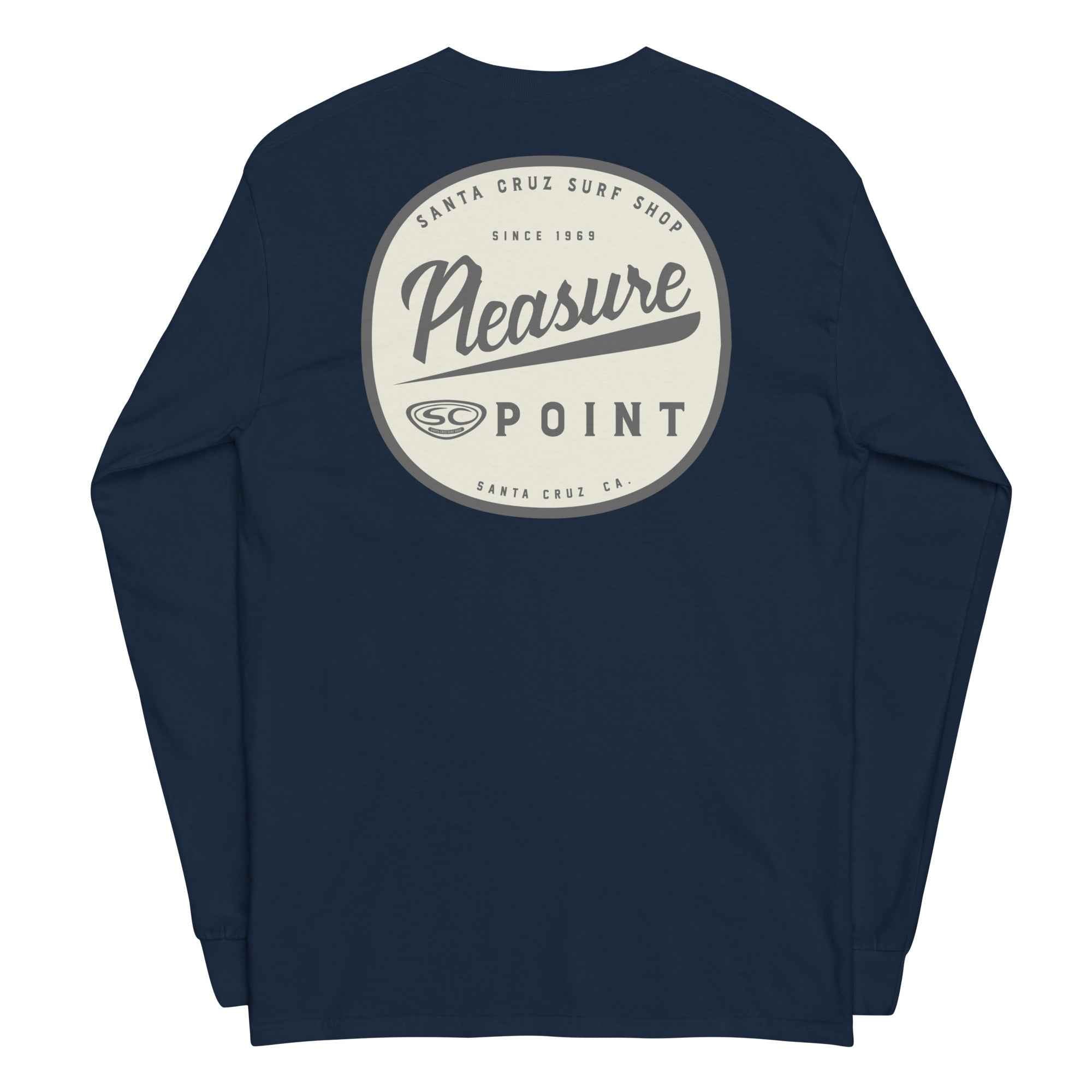 Santa Cruz Pleasure Point Shirt for Men - Long Sleeve Surf Shop Style