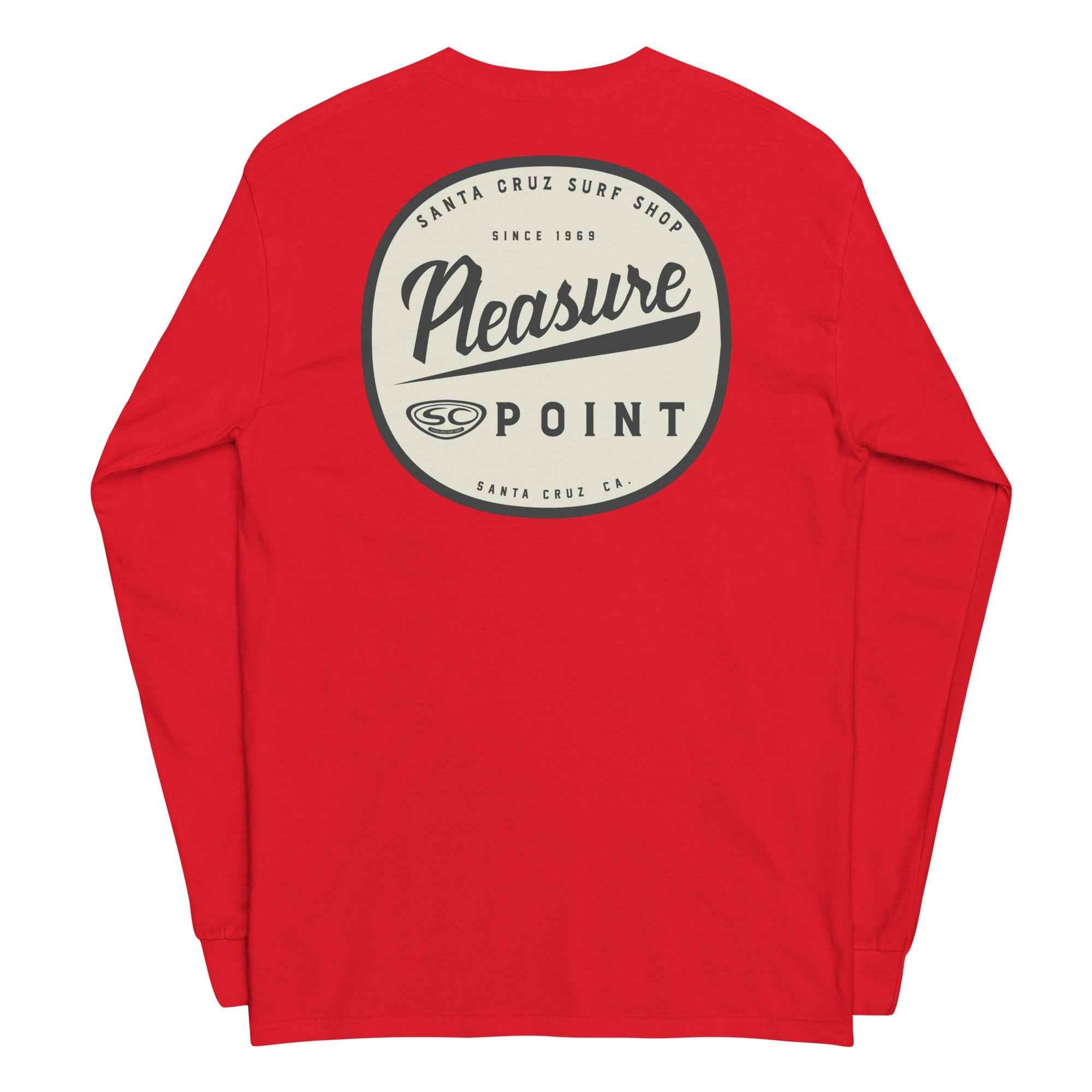 Santa Cruz Pleasure Point Shirt for Men - Long Sleeve Surf Shop Style