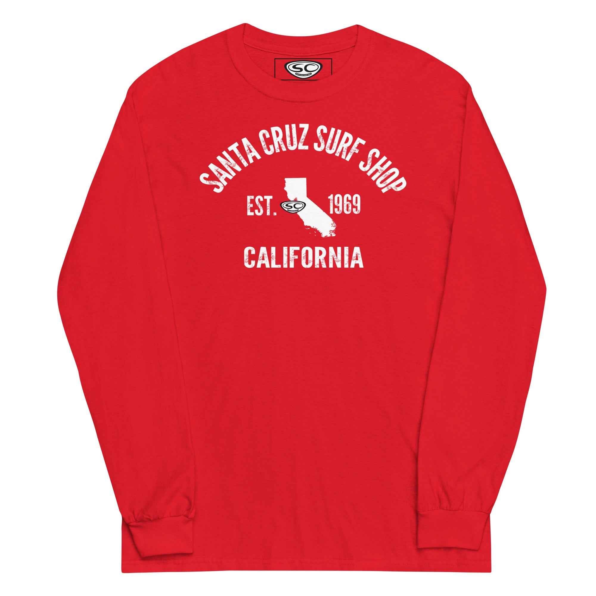Santa Cruz Surf Long Sleeve Shirt - EST 1969 Men's Long Sleeve Shirt