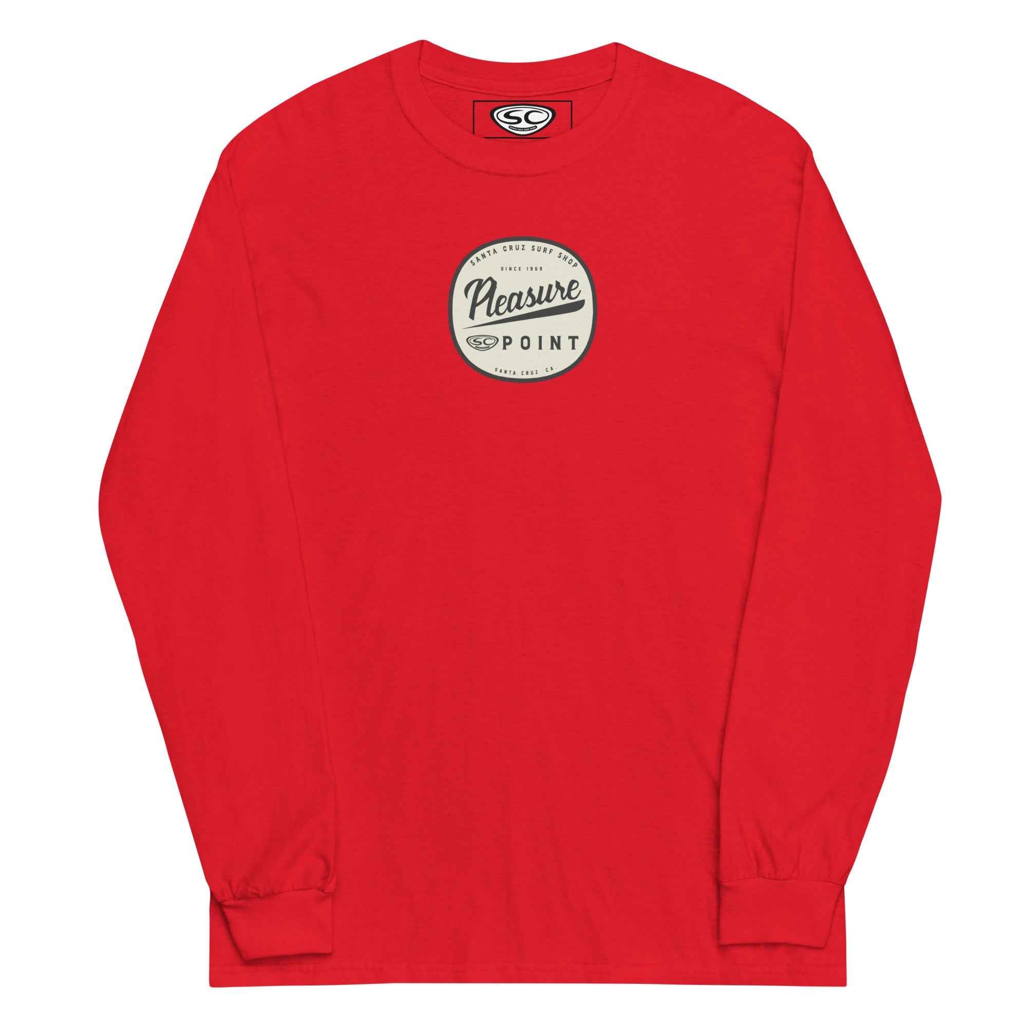 Santa Cruz Pleasure Point Shirt for Men - Long Sleeve Surf Shop Style