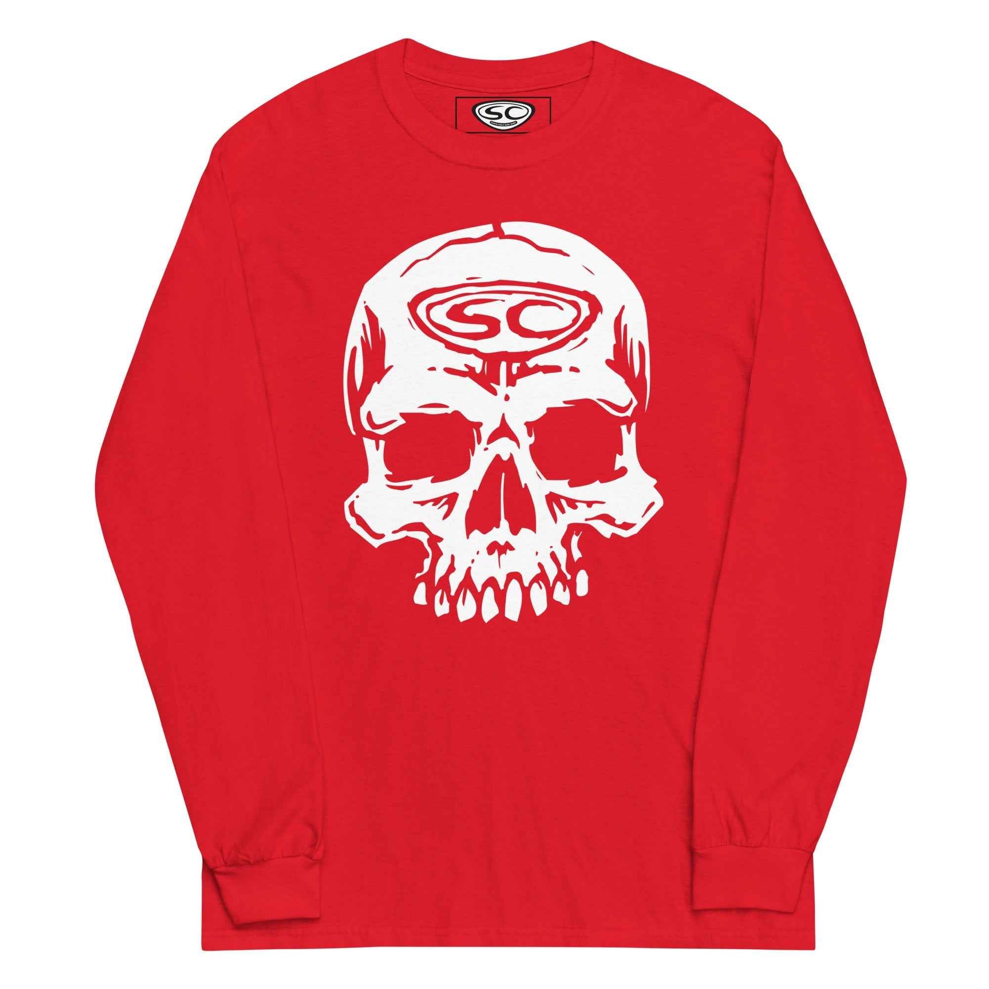 Santa Cruz Surf Shirt SC Skul Men’s Long Sleeve Shirt