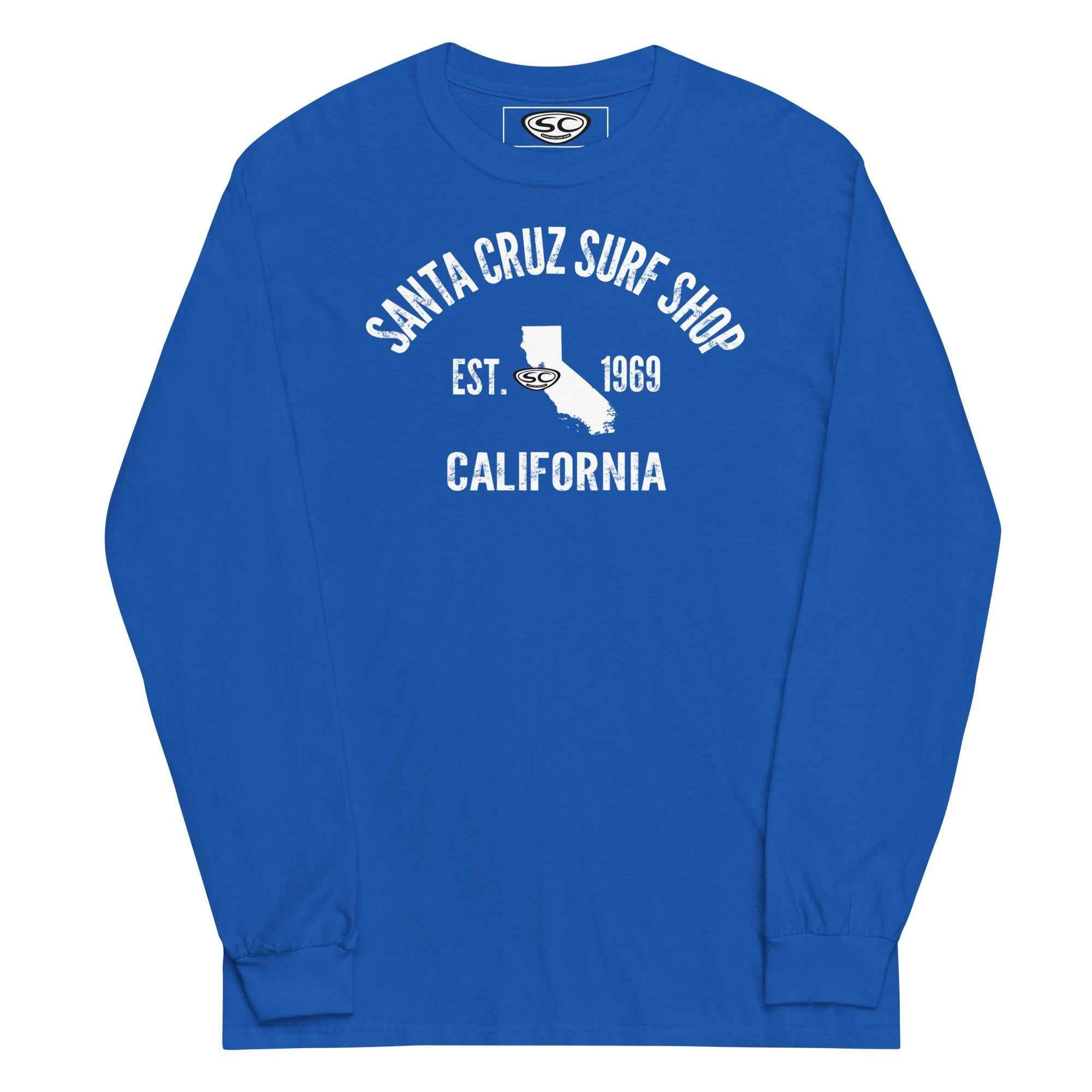 Santa Cruz Surf Long Sleeve Shirt - EST 1969 Men's Long Sleeve Shirt