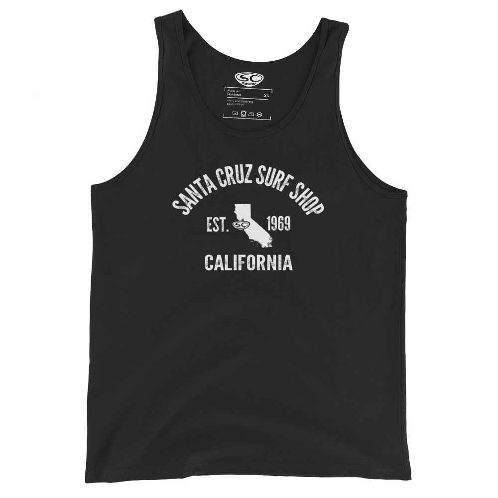 Santa Cruz Surf Shop Tank Top for Men - Since 1969