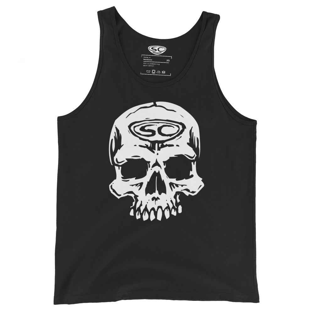 SC Skull Men's Tank Top - Unique Graphic Tank for Bold Style