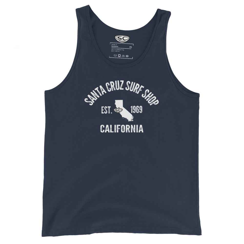 Santa Cruz Surf Shop Tank Top for Men - Since 1969