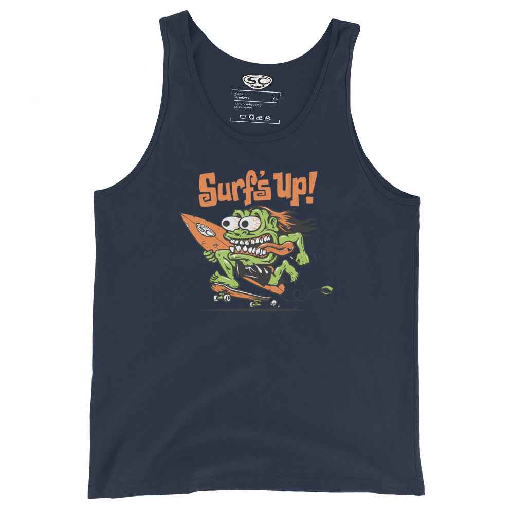 Surf Monster Tank Top for Men's Ultimate Comfort and Style