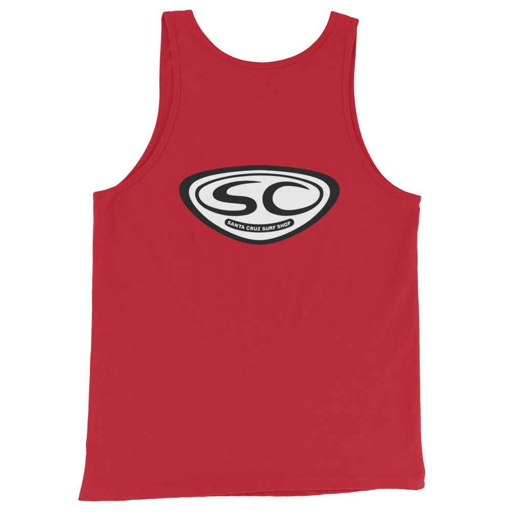 Santa Cruz Surf Tank Top - OG Logo Men's Design