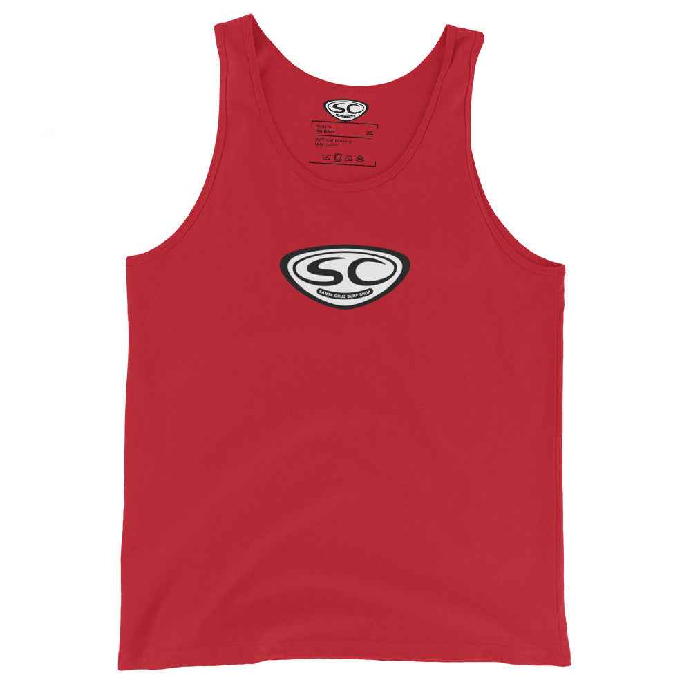 Santa Cruz Surf Tank Top - OG Logo Men's Design