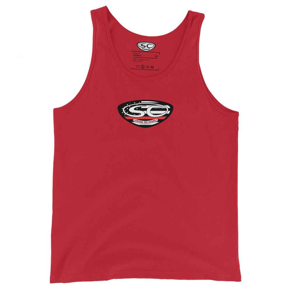 United We Stand Tank Top for Patriotic Men’s Style