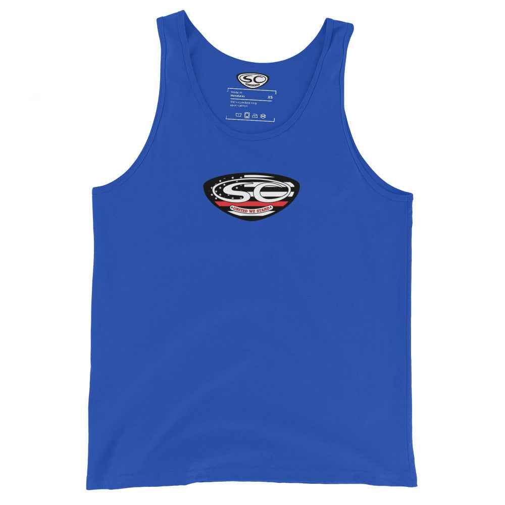 United We Stand Tank Top for Patriotic Men’s Style