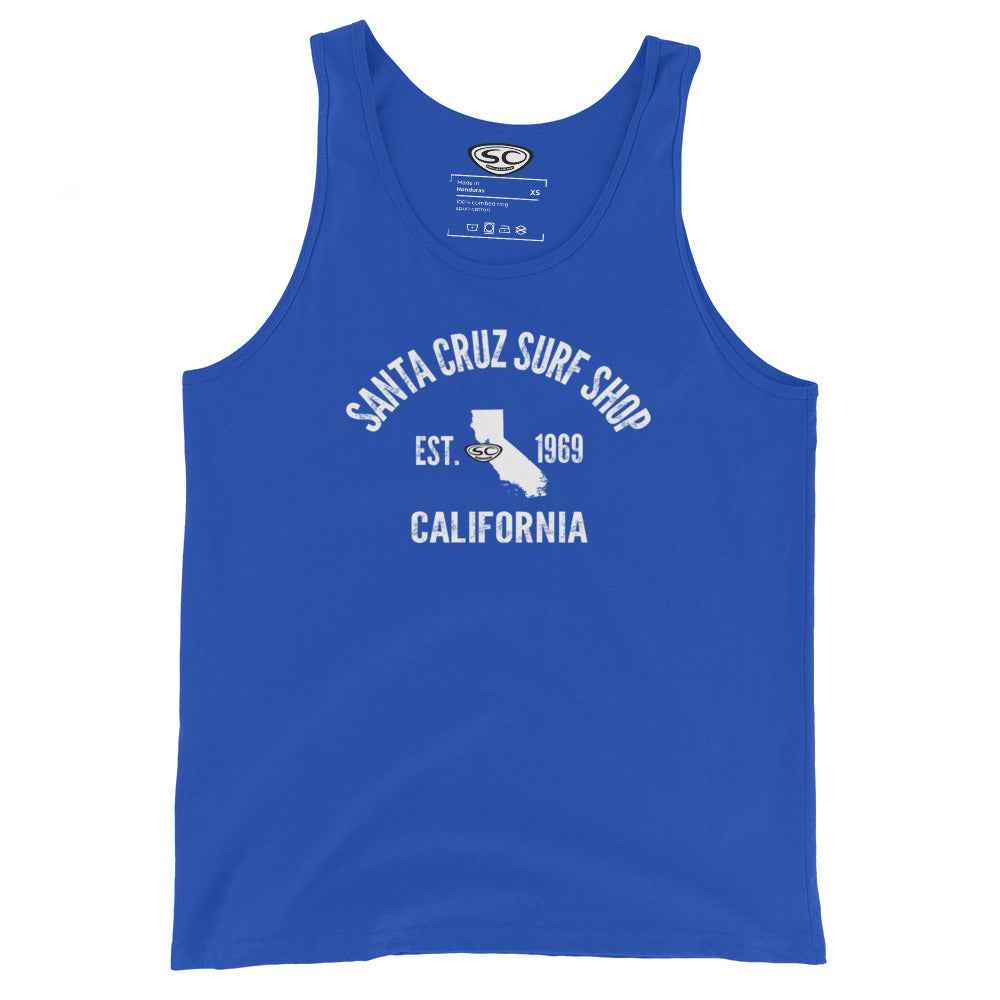 Santa Cruz Surf Shop Tank Top for Men - Since 1969