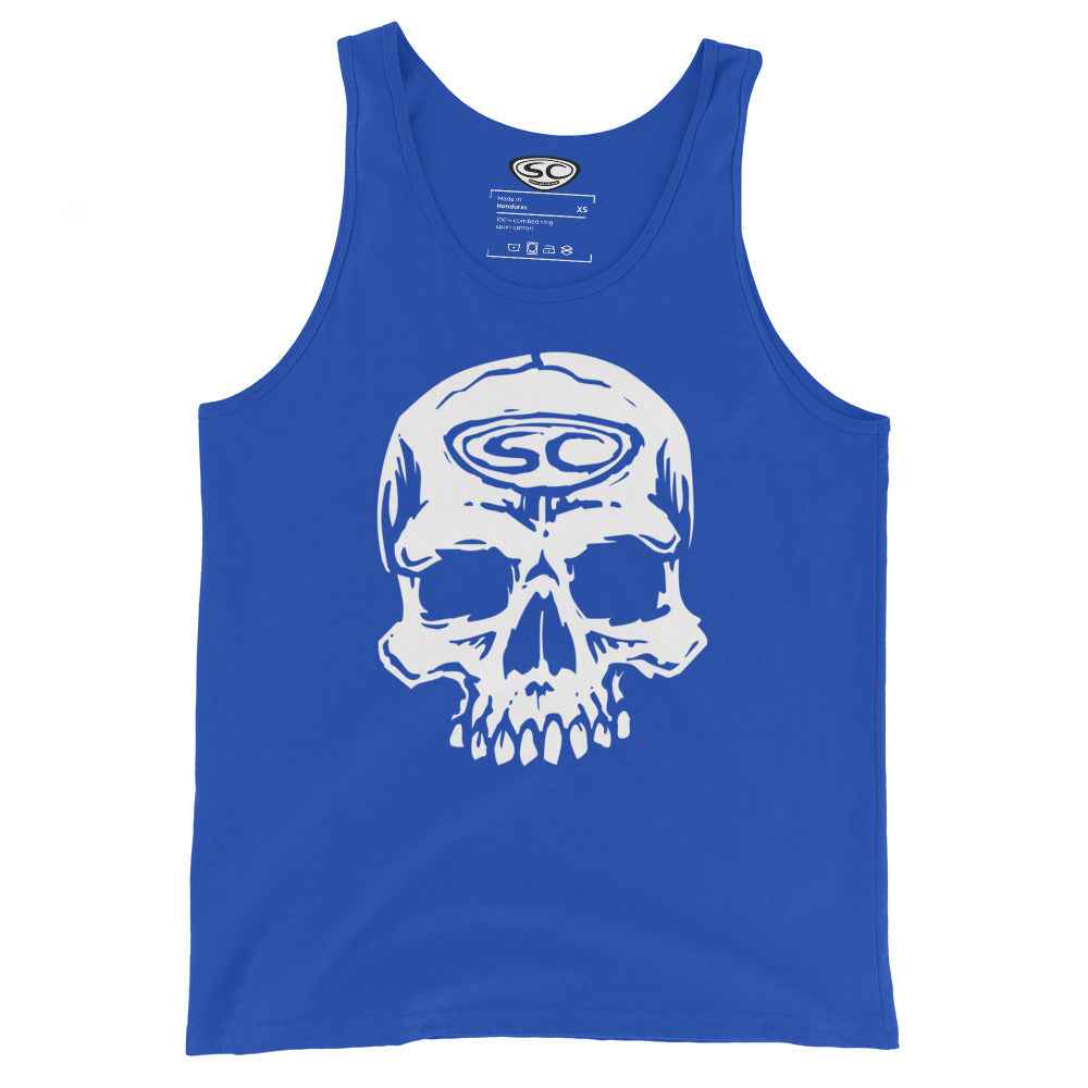 SC Skull Men's Tank Top - Unique Graphic Tank for Bold Style