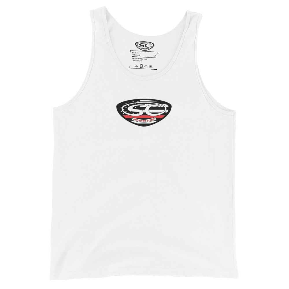 United We Stand Tank Top for Patriotic Men’s Style