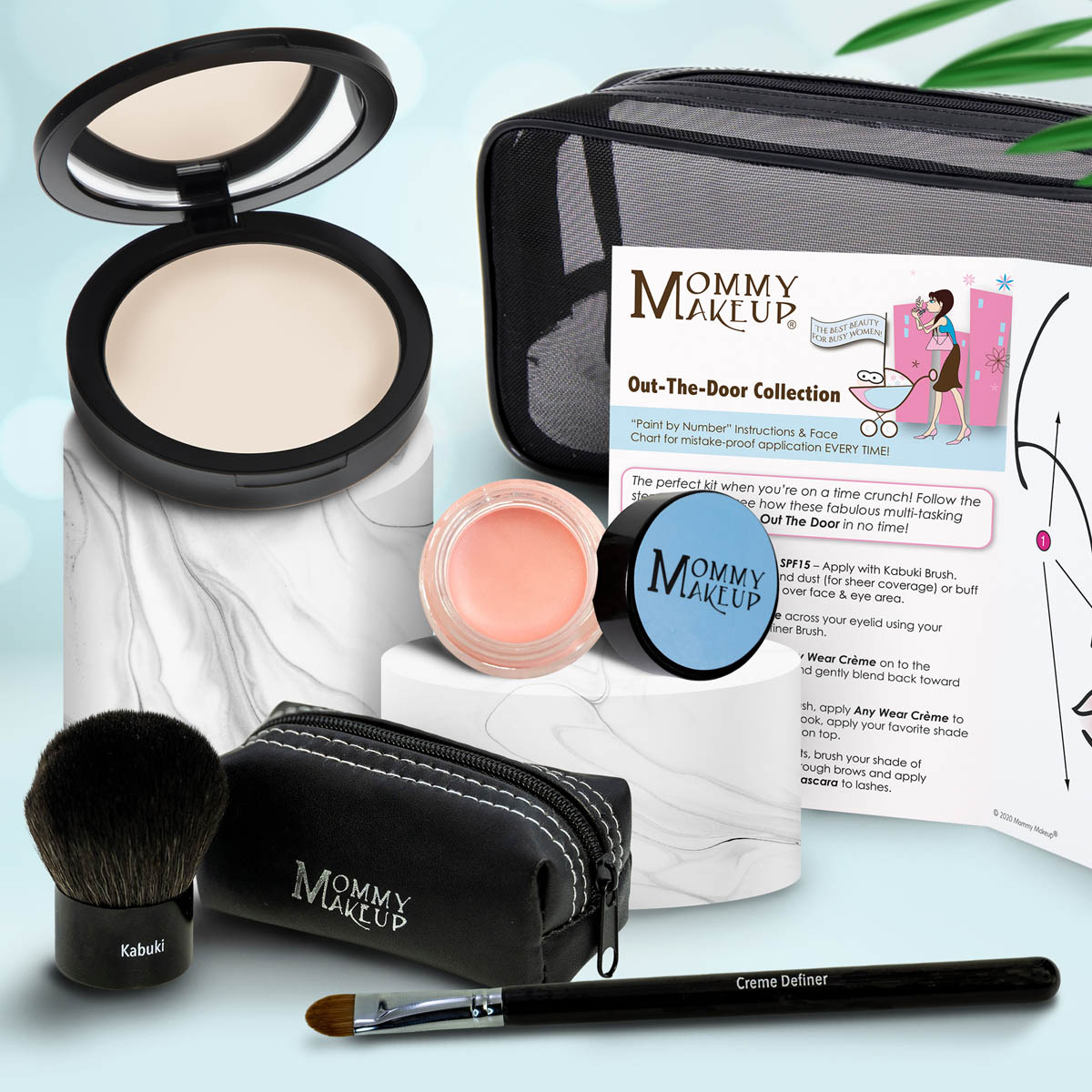 Out The Door Collection | Travel-friendly, Multi-tasking,Talc-free Makeup Set - RFE Marketing Ventures