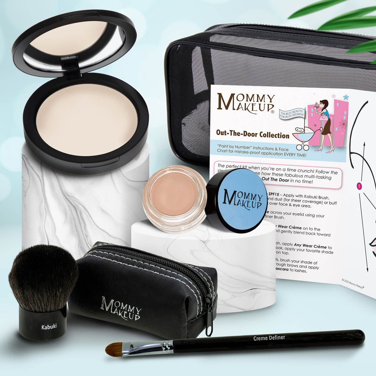 Out The Door Collection | Travel-friendly, Multi-tasking,Talc-free Makeup Set - RFE Marketing Ventures