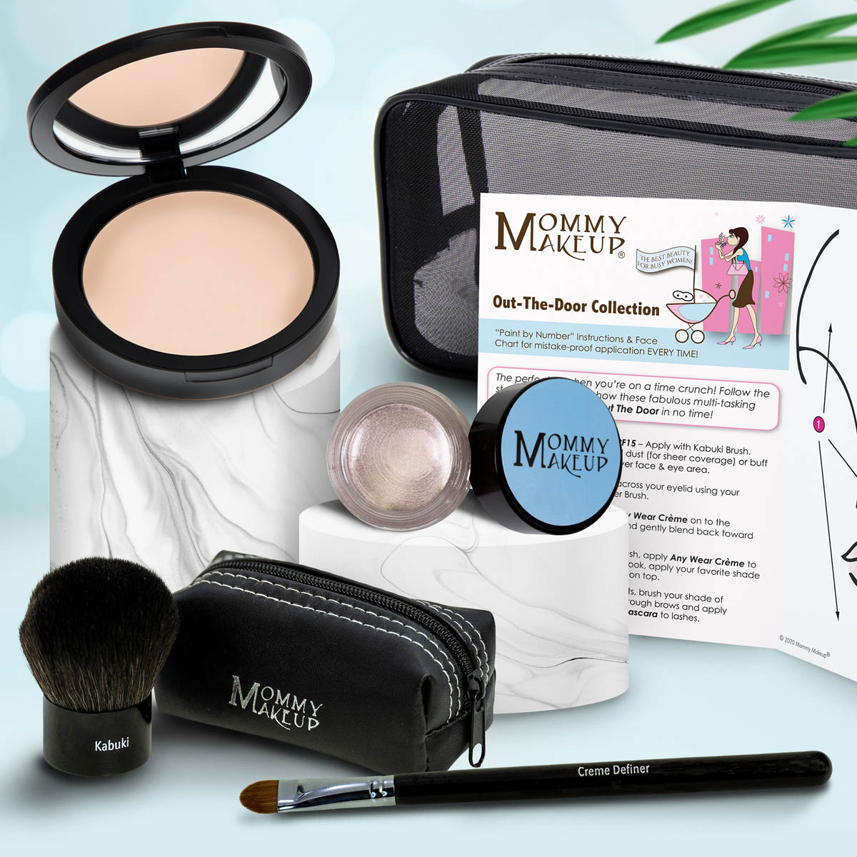 Out The Door Collection | Travel-friendly, Multi-tasking,Talc-free Makeup Set - RFE Marketing Ventures