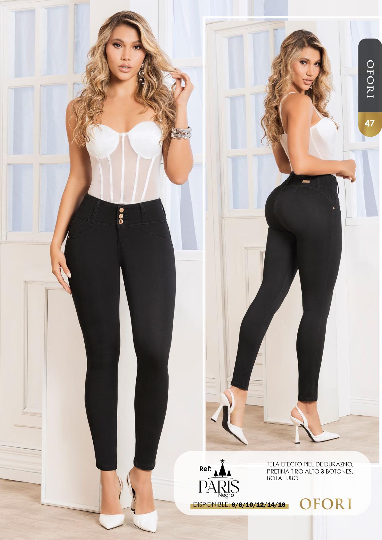 Paris Negro 100% Authentic Colombian Push Up Jeans - RFE Marketing Ventures