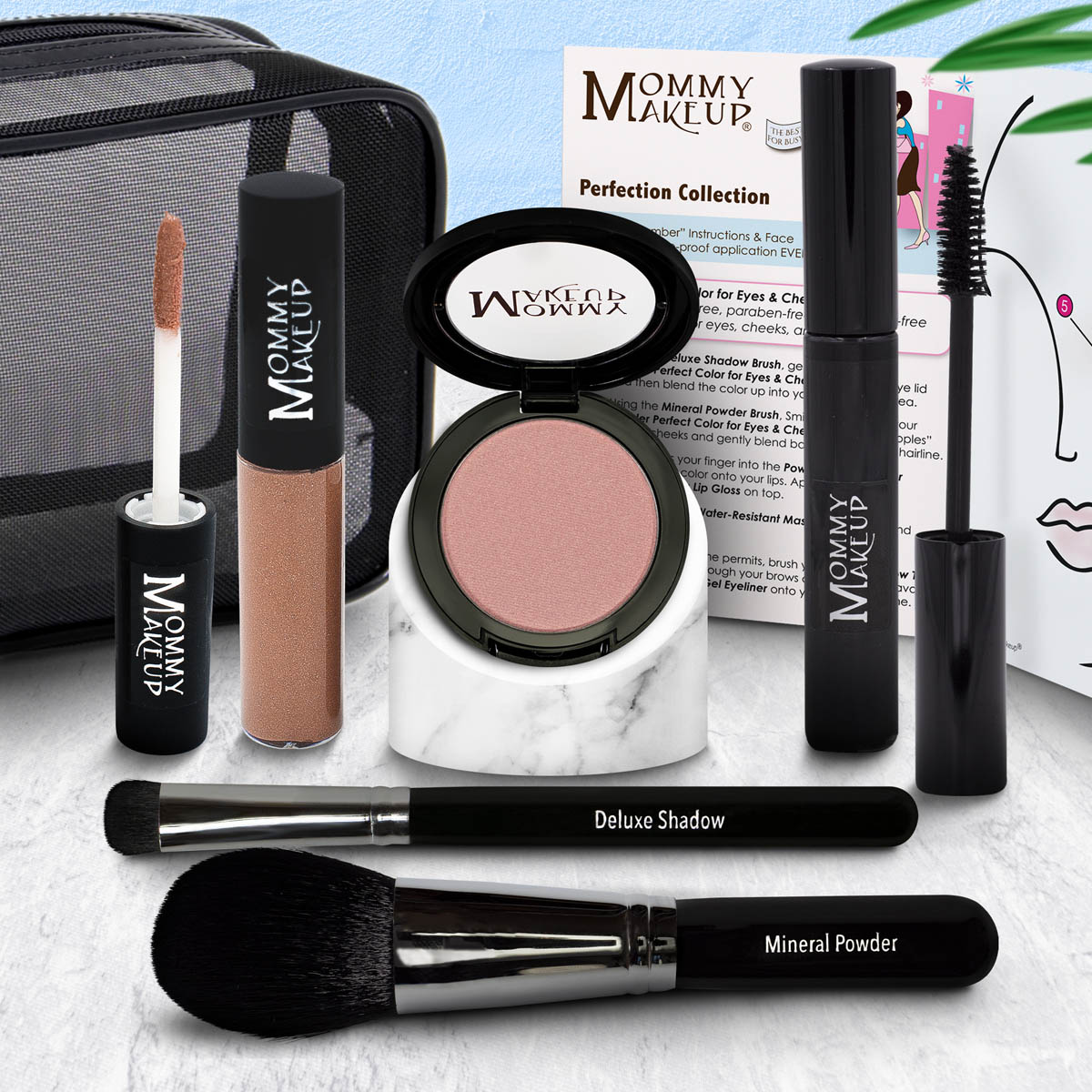 The Perfection Collection | Customizable, Talc-free, Silicone-free Makeup Set - Select Your Own Shades - RFE Marketing Ventures