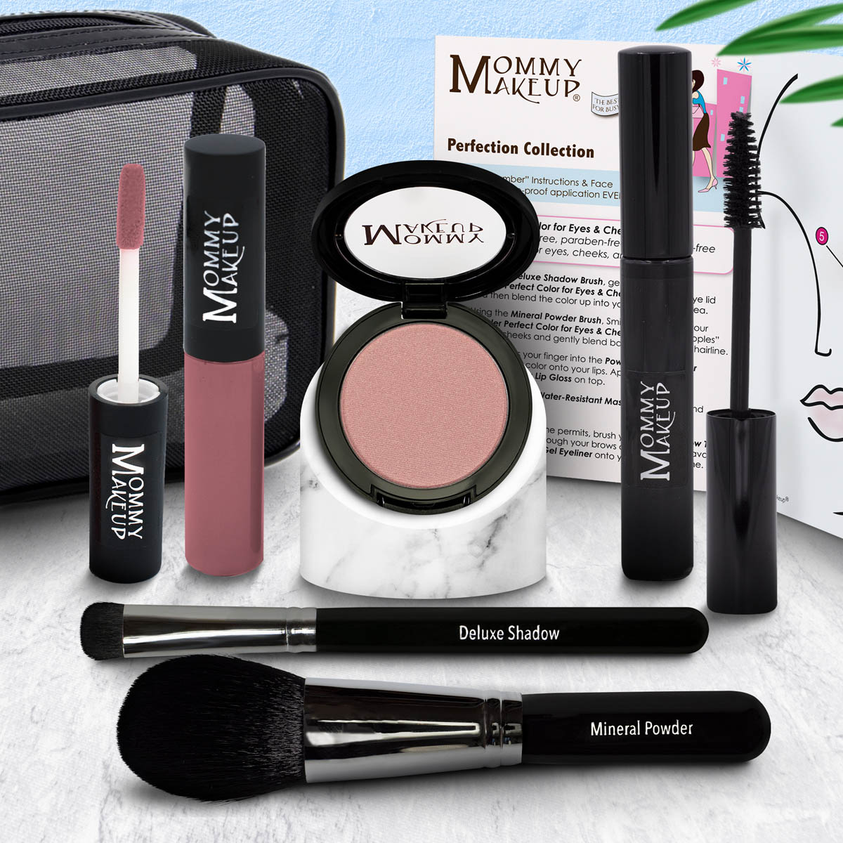 The Perfection Collection | Customizable, Talc-free, Silicone-free Makeup Set - Select Your Own Shades - RFE Marketing Ventures