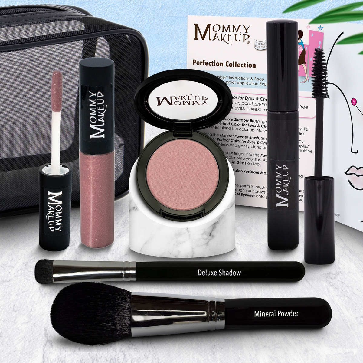 The Perfection Collection | Customizable, Talc-free, Silicone-free Makeup Set - Select Your Own Shades - RFE Marketing Ventures