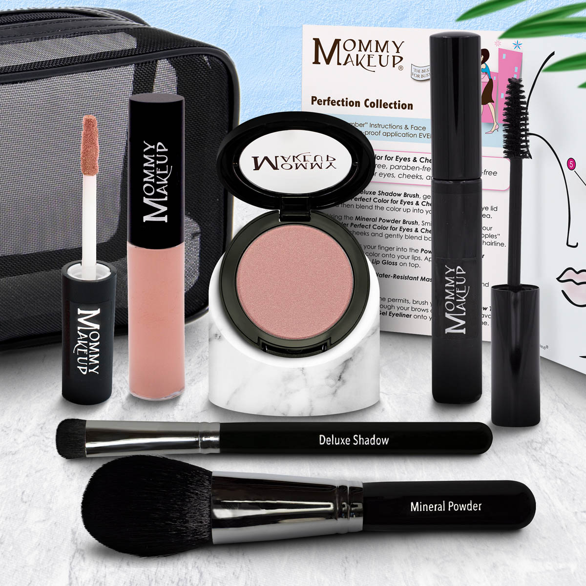 The Perfection Collection | Customizable, Talc-free, Silicone-free Makeup Set - Select Your Own Shades - RFE Marketing Ventures