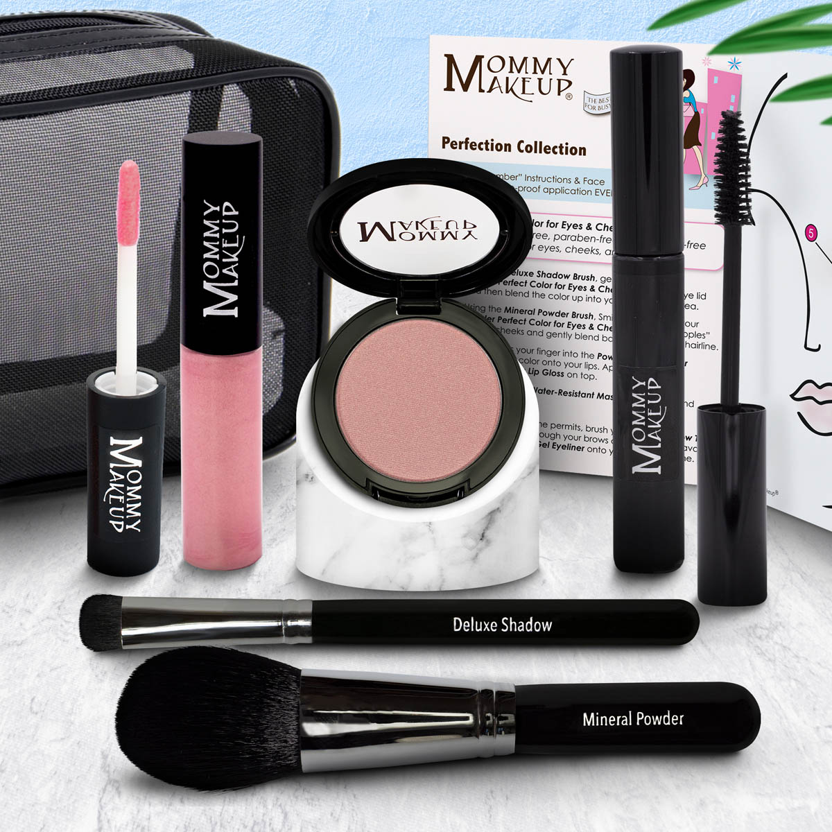 The Perfection Collection | Customizable, Talc-free, Silicone-free Makeup Set - Select Your Own Shades - RFE Marketing Ventures
