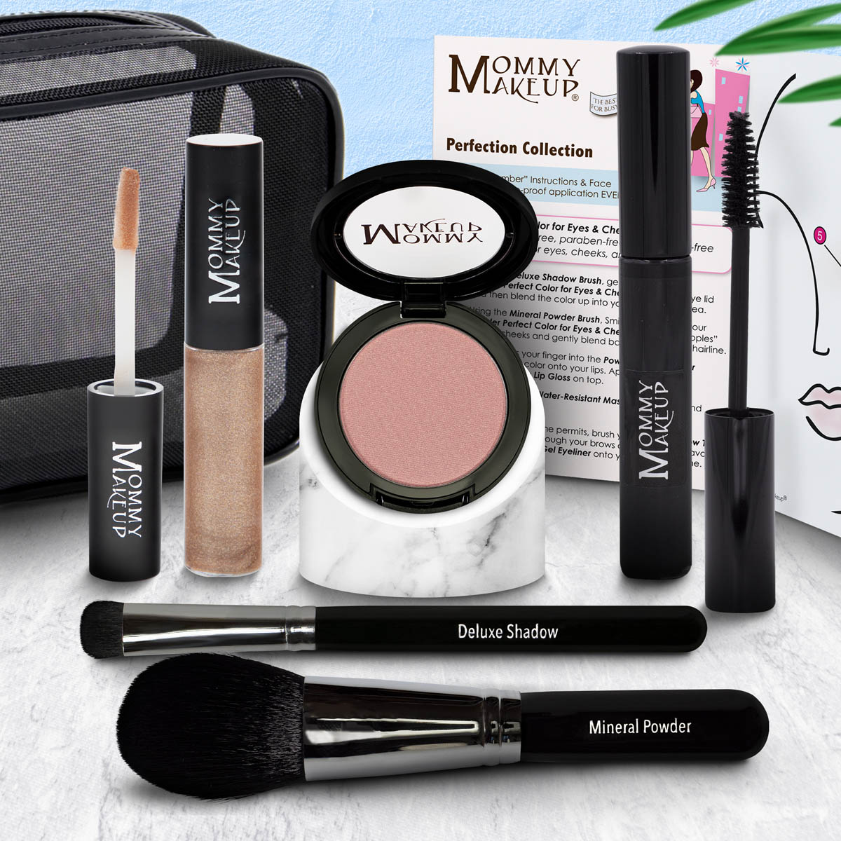 The Perfection Collection | Customizable, Talc-free, Silicone-free Makeup Set - Select Your Own Shades - RFE Marketing Ventures
