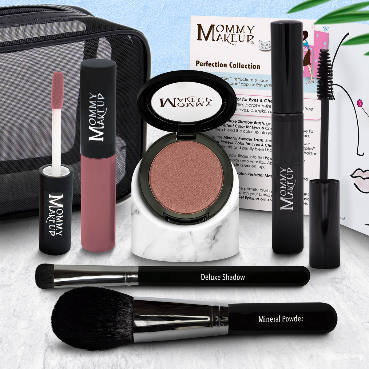 The Perfection Collection | Customizable, Talc-free, Silicone-free Makeup Set - Select Your Own Shades - RFE Marketing Ventures