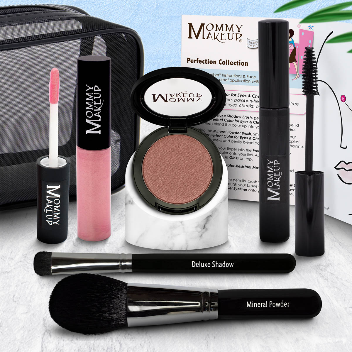The Perfection Collection | Customizable, Talc-free, Silicone-free Makeup Set - Select Your Own Shades - RFE Marketing Ventures