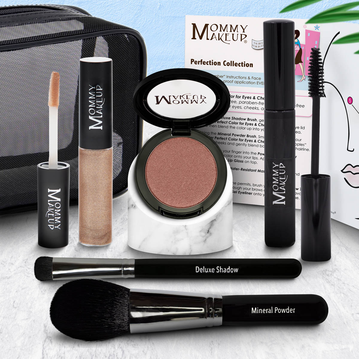 The Perfection Collection | Customizable, Talc-free, Silicone-free Makeup Set - Select Your Own Shades - RFE Marketing Ventures