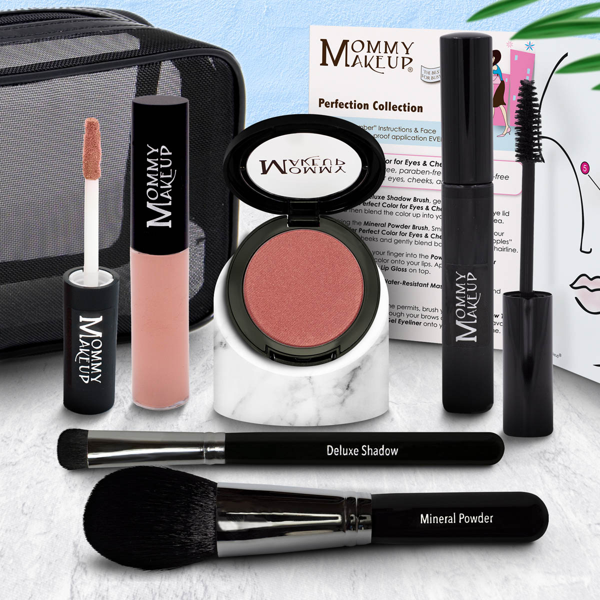 The Perfection Collection | Customizable, Talc-free, Silicone-free Makeup Set - Select Your Own Shades - RFE Marketing Ventures
