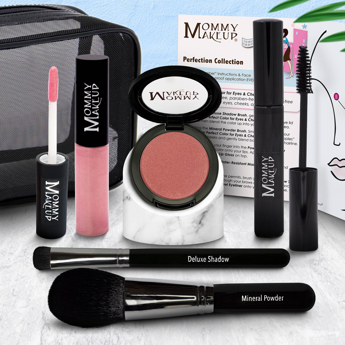 The Perfection Collection | Customizable, Talc-free, Silicone-free Makeup Set - Select Your Own Shades - RFE Marketing Ventures