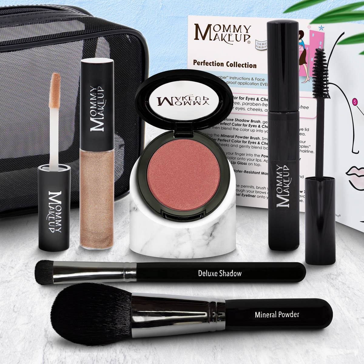 The Perfection Collection | Customizable, Talc-free, Silicone-free Makeup Set - Select Your Own Shades - RFE Marketing Ventures