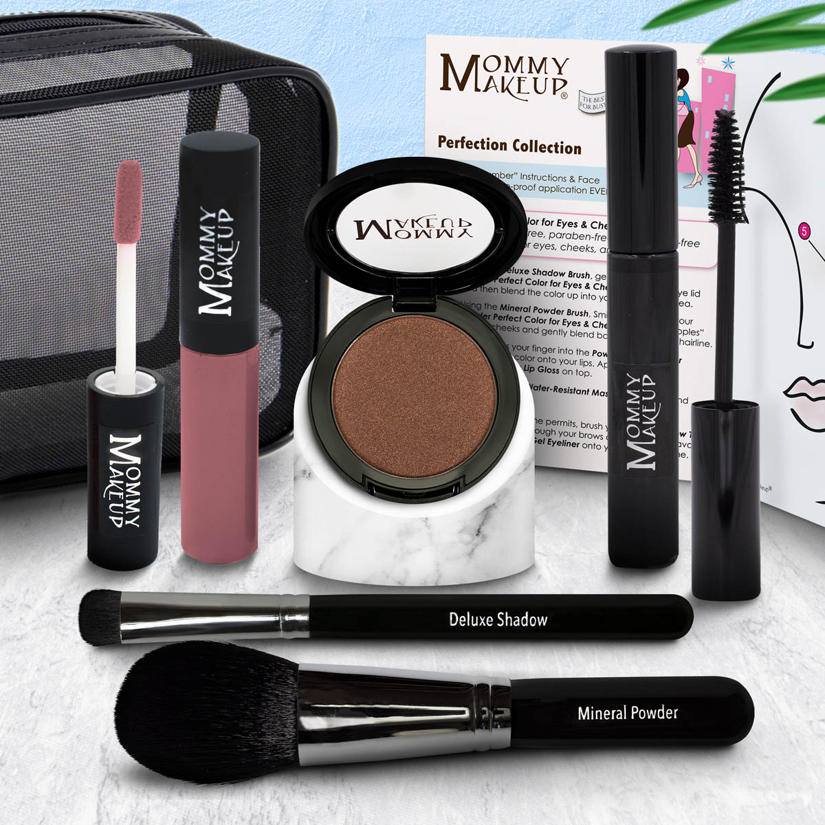 The Perfection Collection | Customizable, Talc-free, Silicone-free Makeup Set - Select Your Own Shades - RFE Marketing Ventures