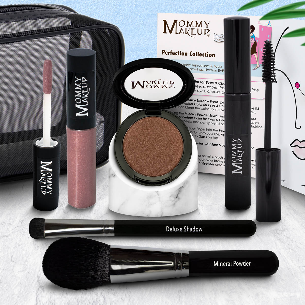 The Perfection Collection | Customizable, Talc-free, Silicone-free Makeup Set - Select Your Own Shades - RFE Marketing Ventures