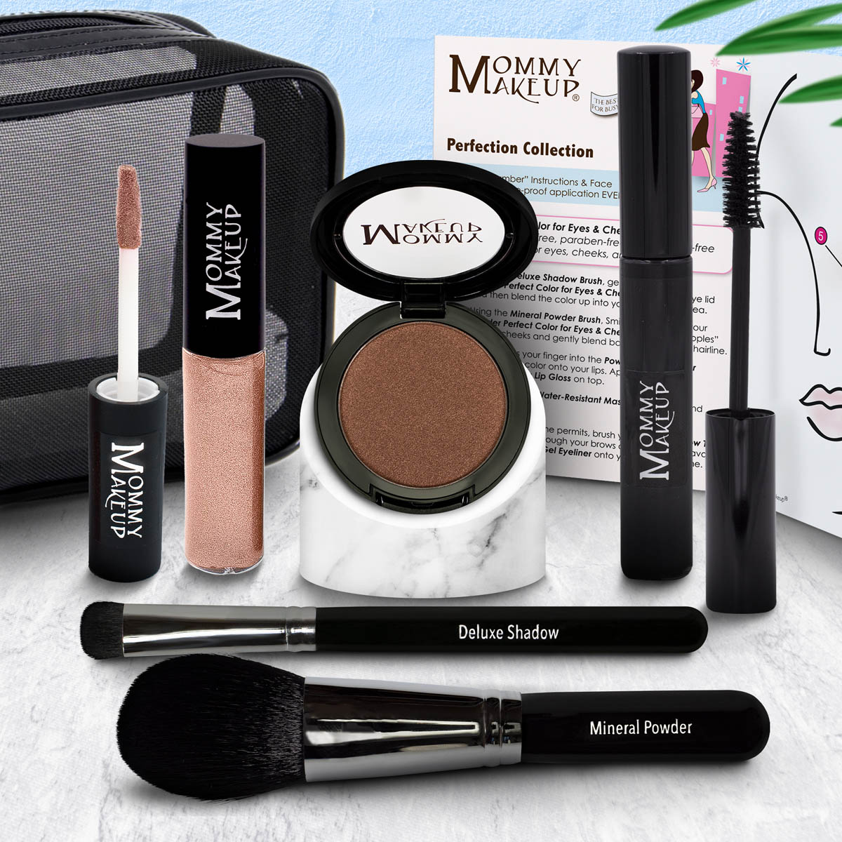 The Perfection Collection | Customizable, Talc-free, Silicone-free Makeup Set - Select Your Own Shades - RFE Marketing Ventures