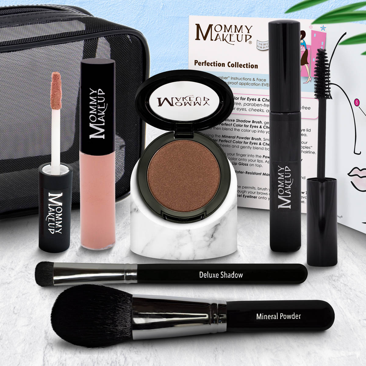 The Perfection Collection | Customizable, Talc-free, Silicone-free Makeup Set - Select Your Own Shades - RFE Marketing Ventures