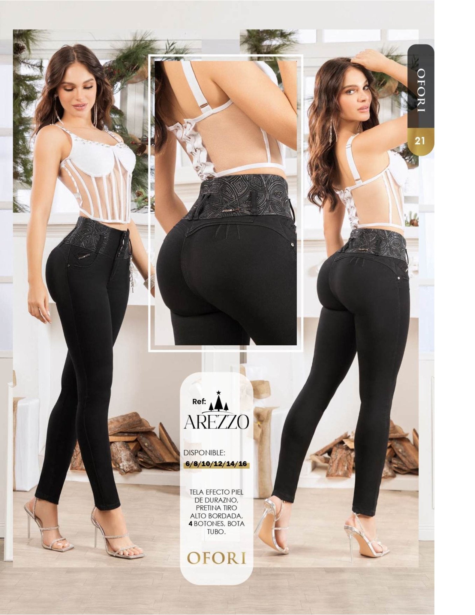 AREZZO 100% Authentic Colombian Push Up Jeans - RFE Marketing Ventures