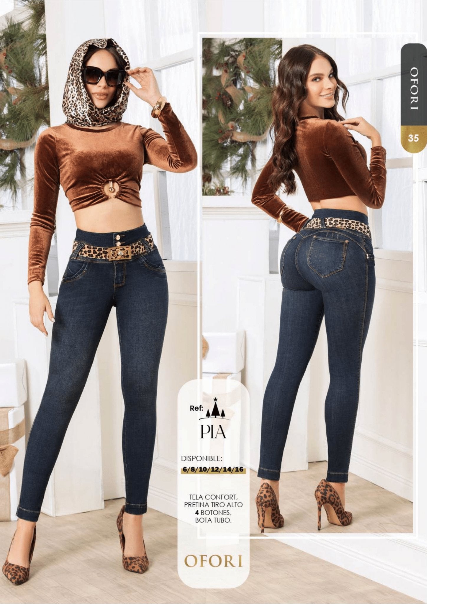 PIA 100% Authentic Colombian Push Up Jeans - RFE Marketing Ventures