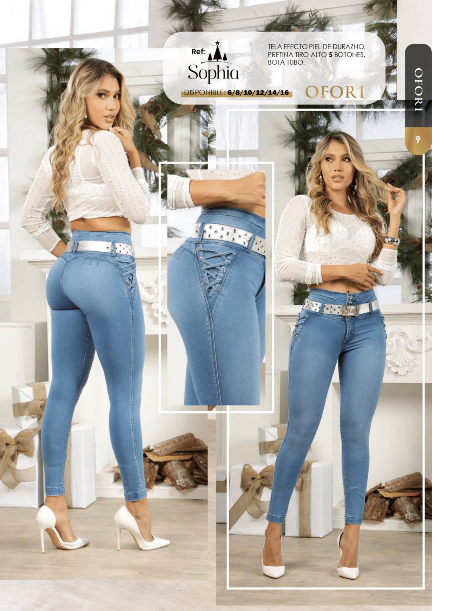 SOPHIA 100% Authentic Colombian Push Up Jeans - RFE Marketing Ventures