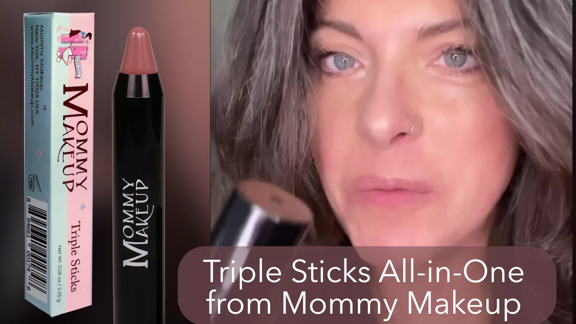 Triple Sticks Lipstick, Cream Blush, and Treatment in Bare Babe - RFE Marketing Ventures