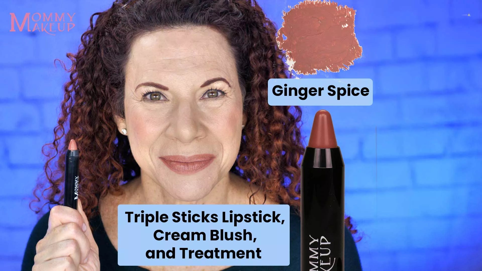 Triple Sticks Lipstick, Cream Blush, and Treatment in Ginger Spice - RFE Marketing Ventures
