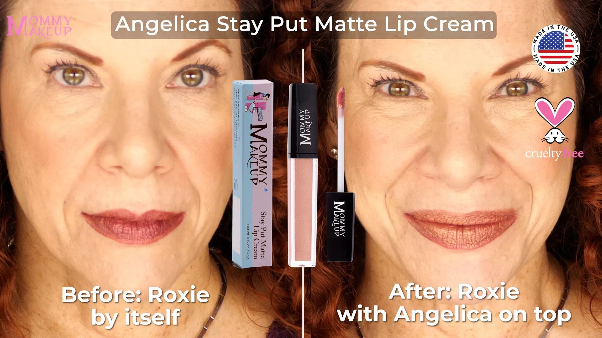 Angelica Stay Put Matte Lip Cream | Stunning Kiss-Proof Lipstick - RFE Marketing Ventures