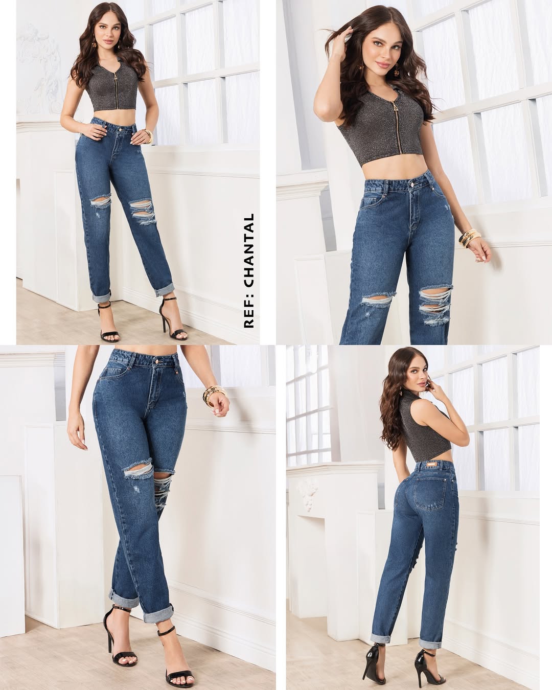 Chantal 100% Authentic Colombian MOMFIT Jeans - RFE Marketing Ventures