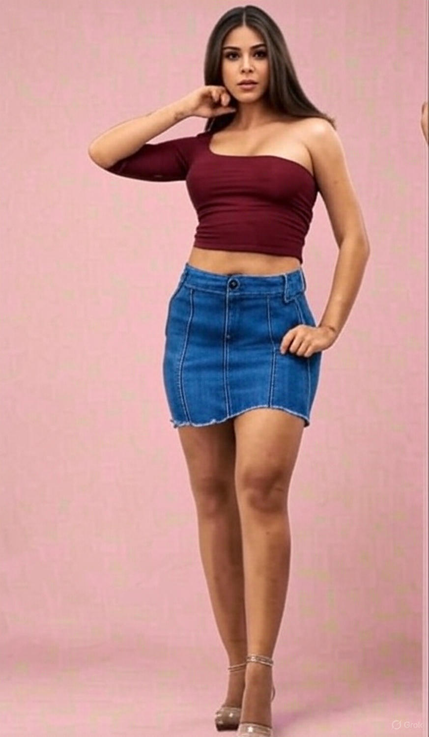 7030 100%  Authentic Colombian  Push Up SKIRT - RFE Marketing Ventures