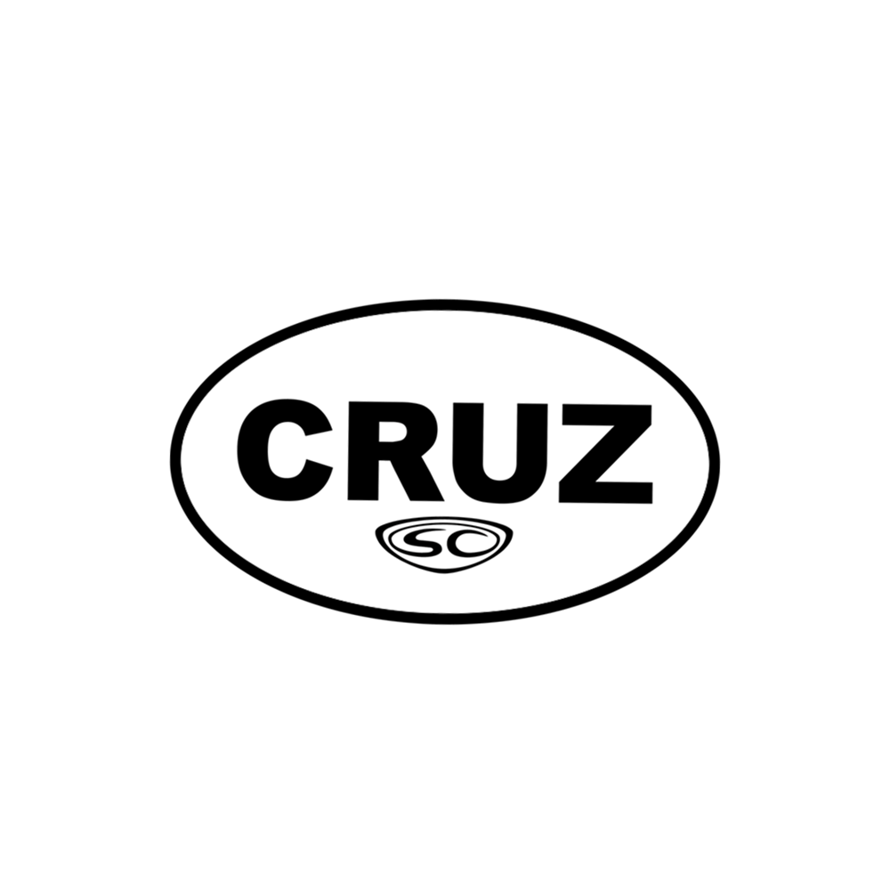Santa Cruz Surf Sticker for Surf Enthusiasts and Travelers