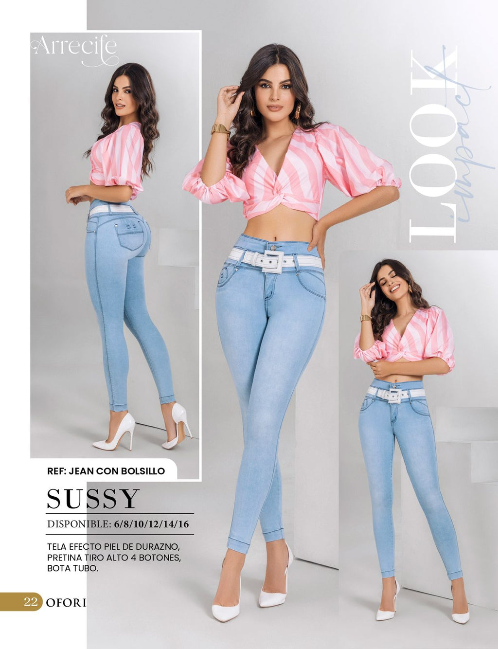Sussy 100% Authentic Colombian Push Up Jeans - RFE Marketing Ventures