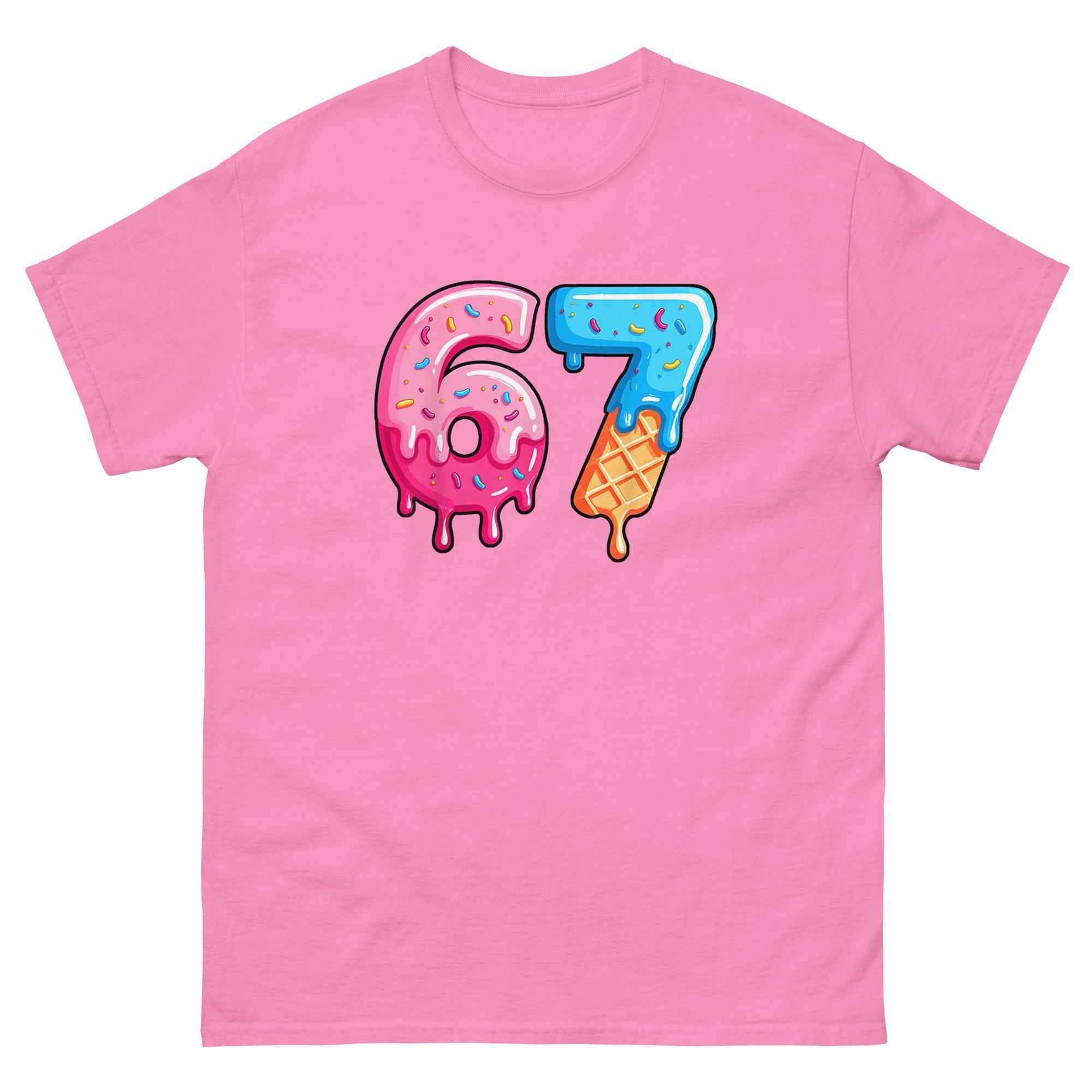 67 Ice Cream T-Shirt Adult - Cool and Comfortable Summer Style
