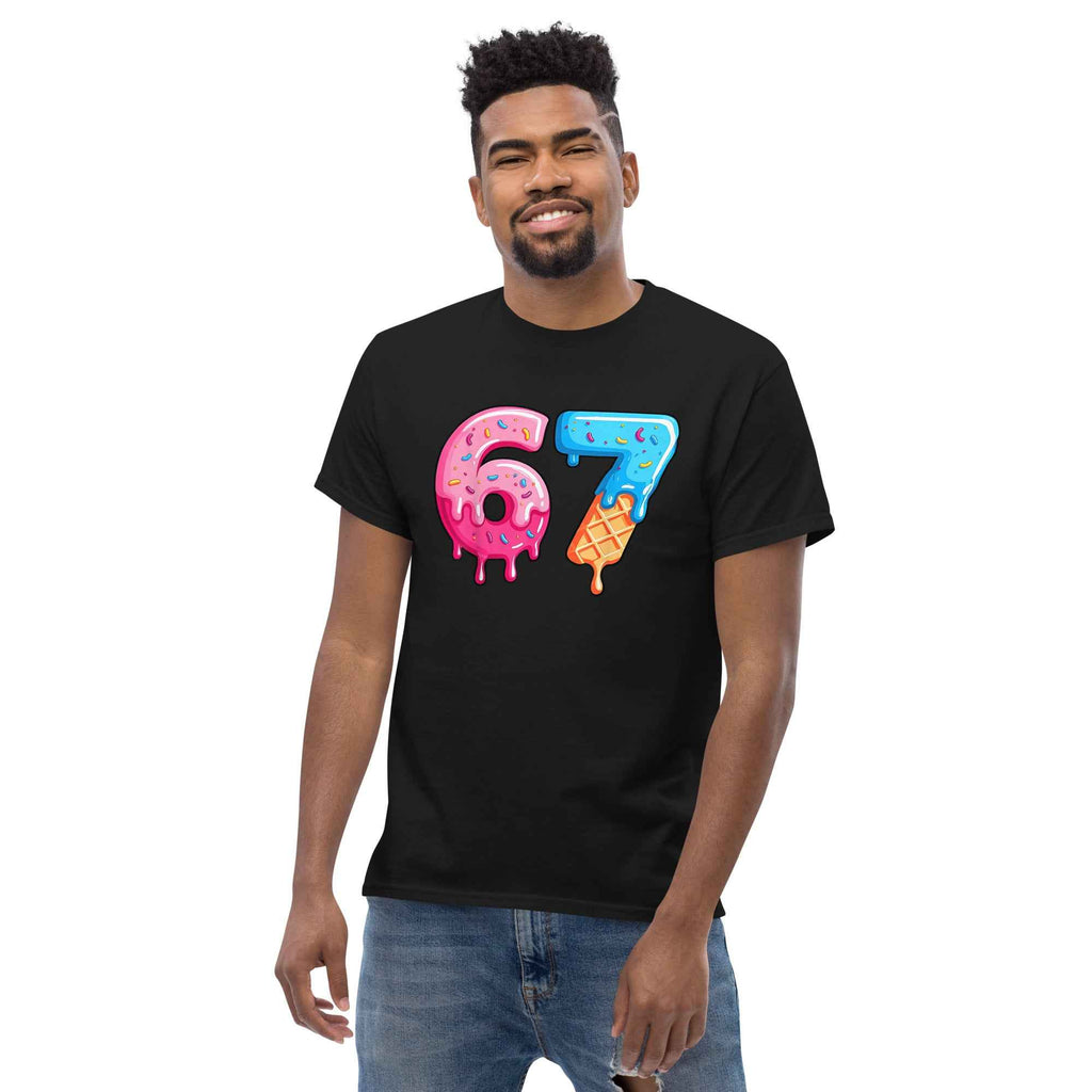67 Ice Cream T-Shirt Adult - Cool and Comfortable Summer Style